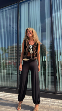 SORELA  chaleco negro