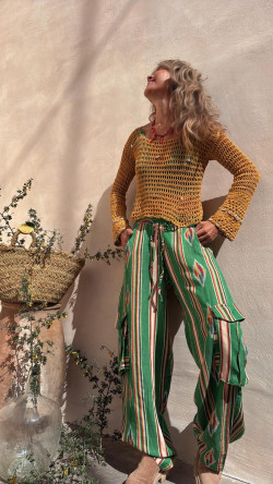 SERVANDO pantalón, verde