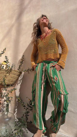 SERVANDO pantalón, verde