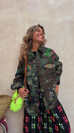 MARINA, Chaqueta militar bordada