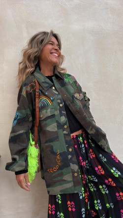 MARINA, Chaqueta militar bordada