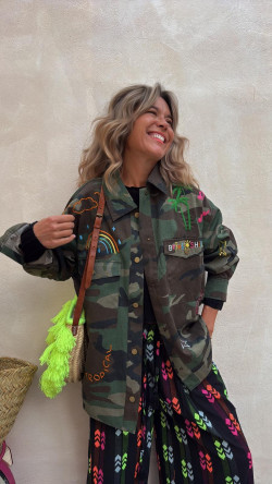 MARINA, Chaqueta militar bordada