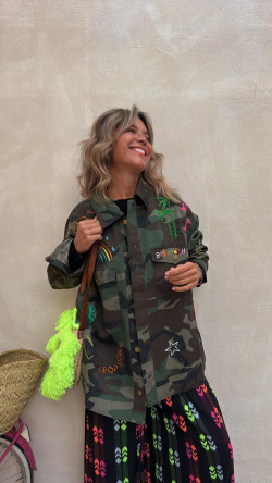 MARINA, Chaqueta militar bordada