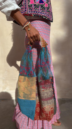 FAHSAI, Bolso patchwok red