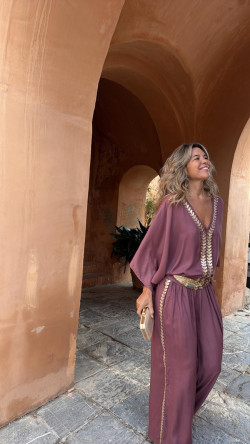 KENAN pantalón, rosa viejo