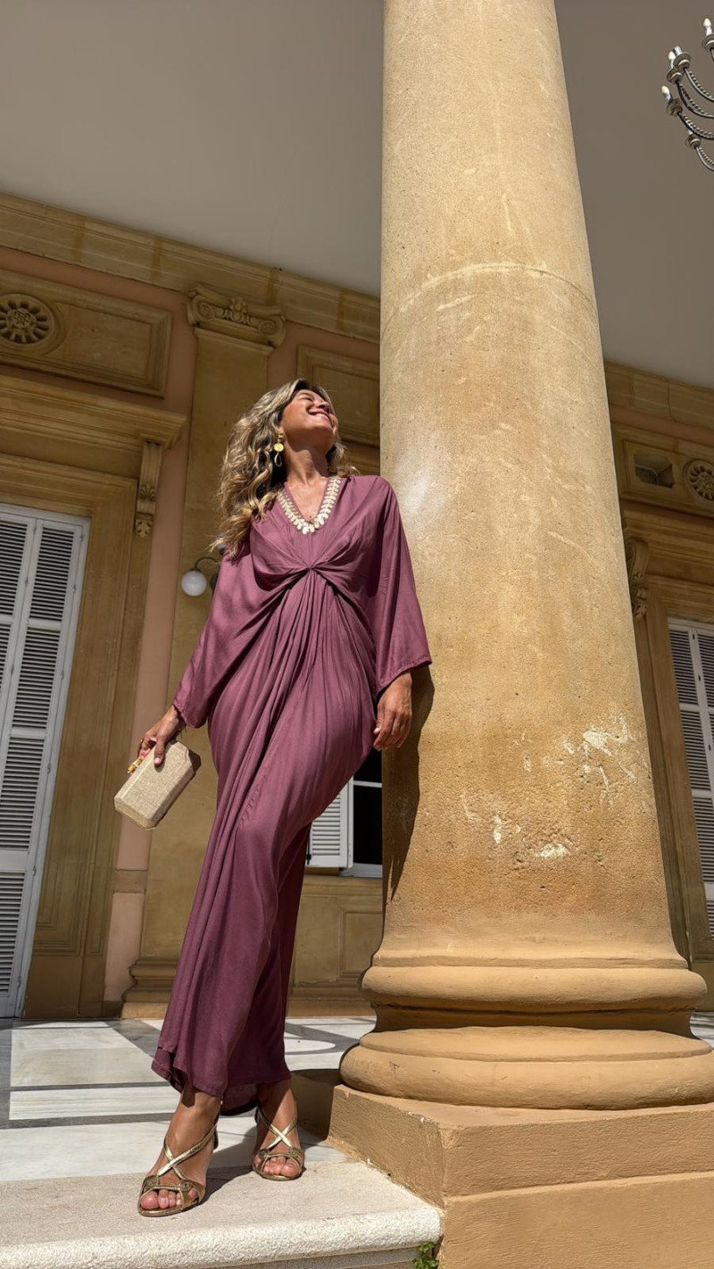 GADIEL caftán, rosa viejo