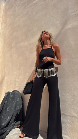 VADEN mono largo, negro