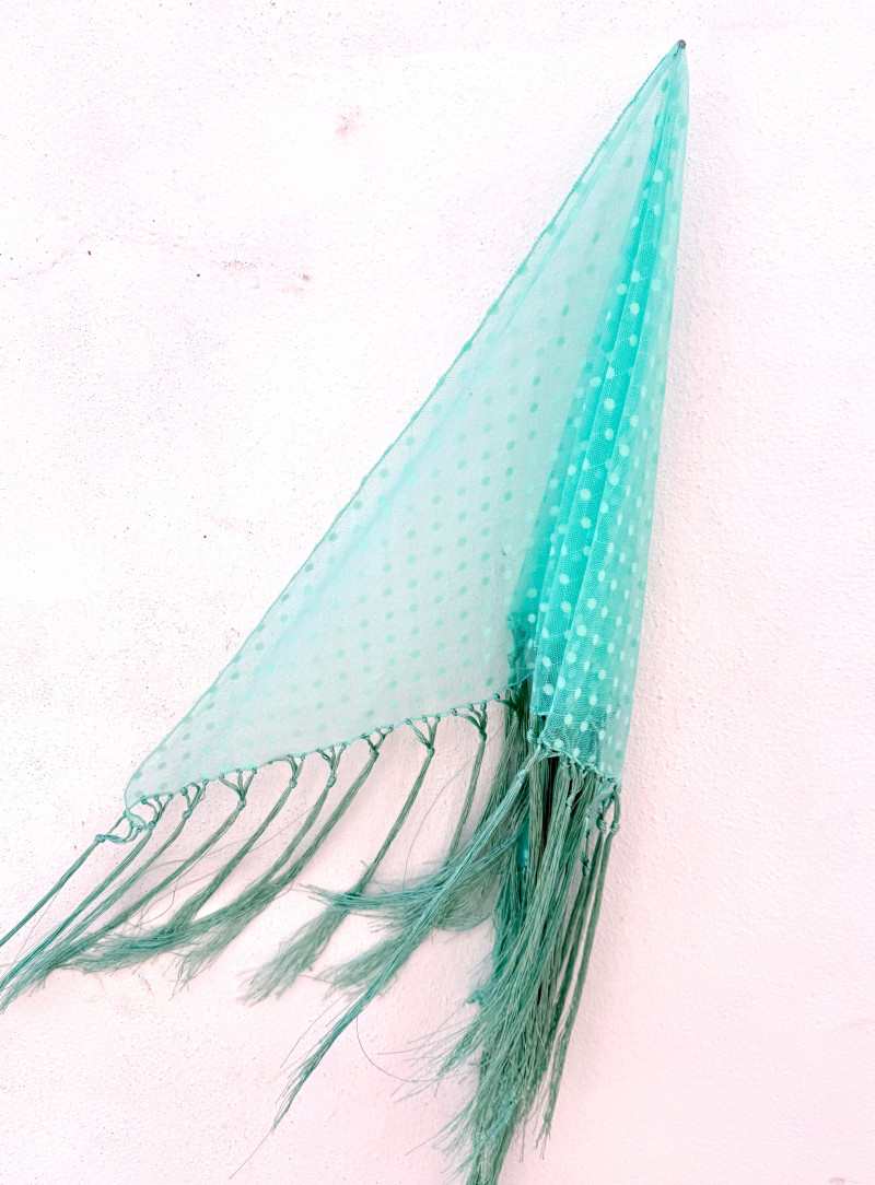 JEZABEL, pañoleta verde agua