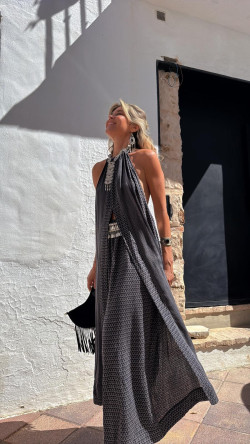 SUSIAN mono, negro/gris