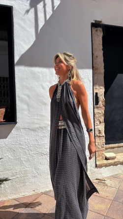 SUSIAN mono, negro/gris