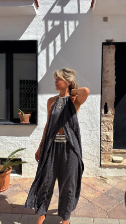 SUSIAN mono, negro/gris