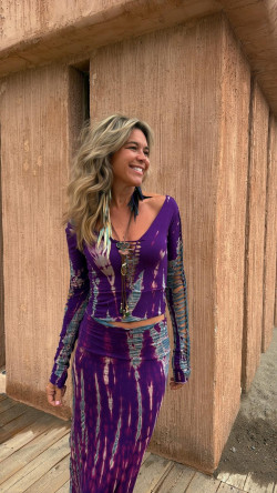 TULIPAN falda, tie fucsia