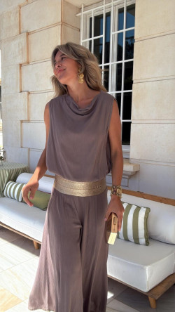 SACHA pantalón, taupe