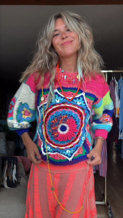 KAMILA, Verde Jersey Crochet