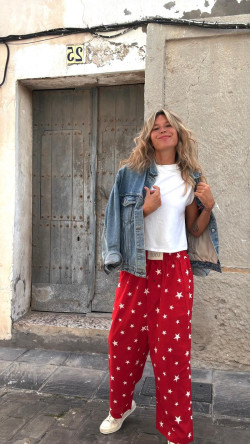 SHINE, Estrellas Rojo Pantalón