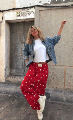 SHINE, Estrellas Rojo Pantalón