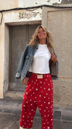 SHINE, Estrellas Rojo Pantalón