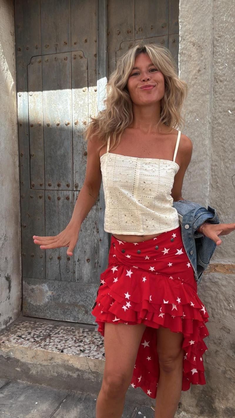 YUCA beige/troquelada, top