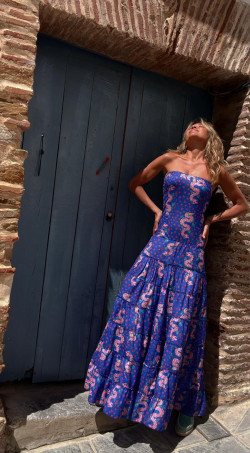 MARTE dragones, vestido largo