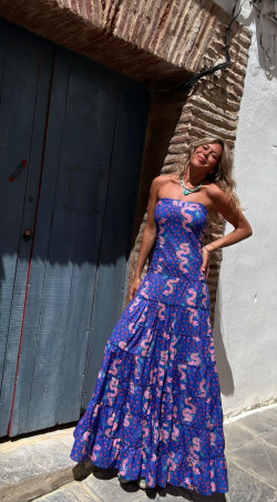 MARTE dragones, vestido largo