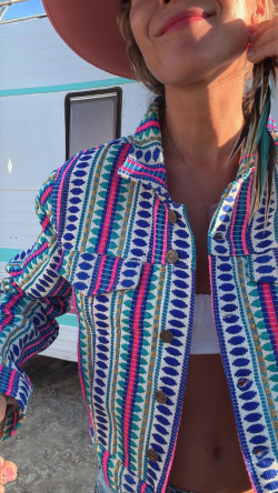 LANZAROTE, Azul Chaqueta