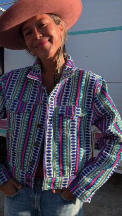 LANZAROTE, Azul Chaqueta