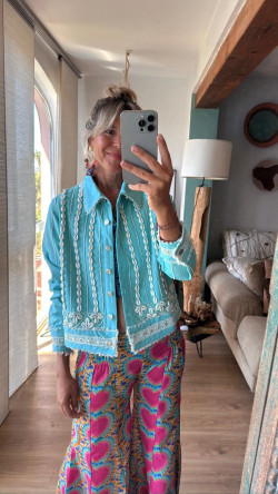 CANNS, Verde agua Chaqueta