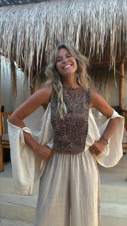 MORENA, Blanco Roto Top