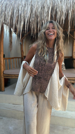 MORENA, Blanco Roto Top