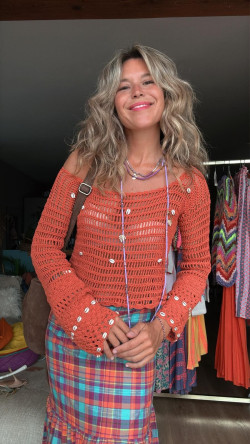 AVIRA teja, jersey crochet