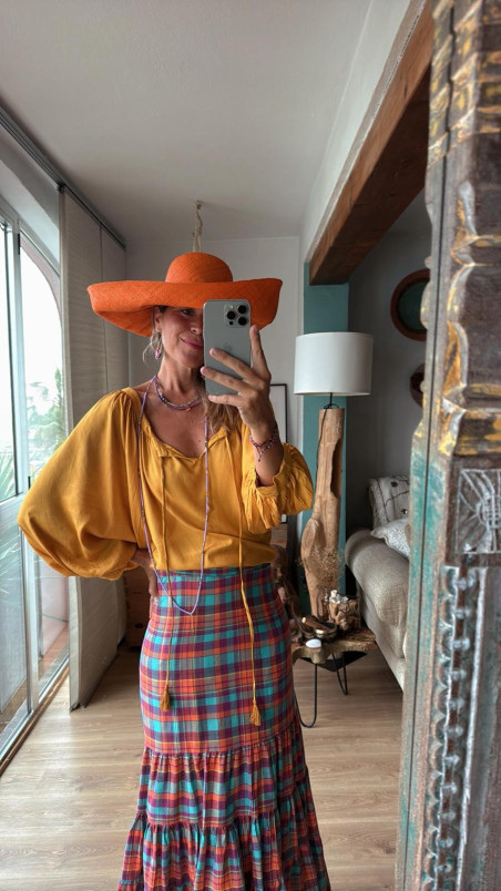 FRAILES blusa, mostaza