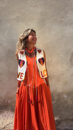 MENFIS chaleco blanco