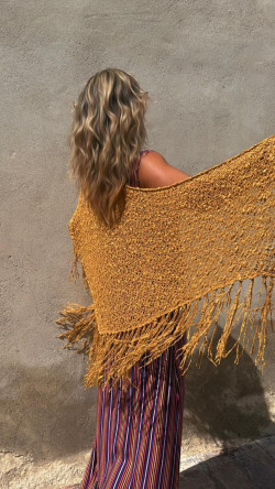 GRACIA vestido largo multicolor