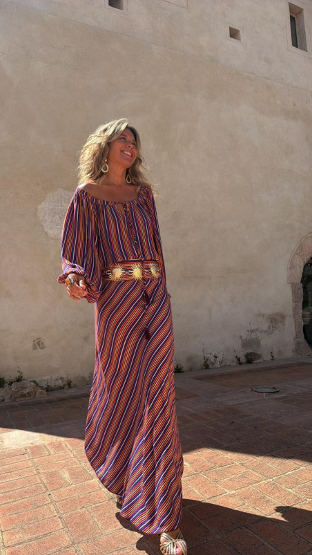 LOJILLA falda larga, multicolor