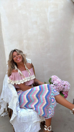 GOYA top, rosa pastel