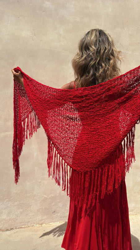 MARIAS pañoleta, roja