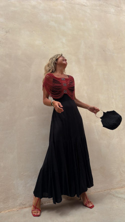 MARQUESA Rojo, joya cuerpo DRESS CODE