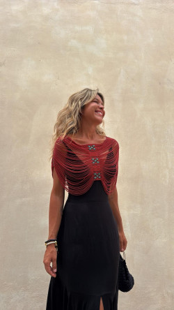 MARQUESA Rojo, joya cuerpo DRESS CODE