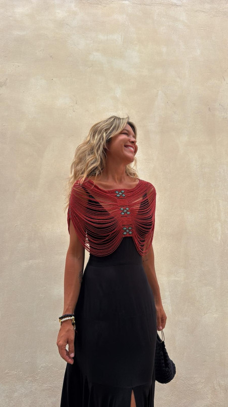 MARQUESA Rojo, joya cuerpo DRESS CODE