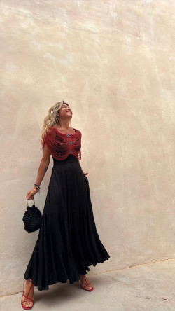 MARQUESA Rojo, joya cuerpo DRESS CODE