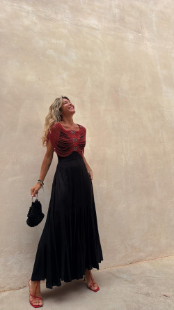 MARQUESA Rojo, joya cuerpo DRESS CODE