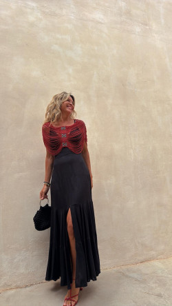 MARQUESA Rojo, joya cuerpo DRESS CODE