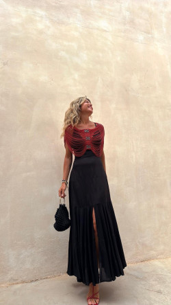 MARQUESA Rojo, joya cuerpo DRESS CODE