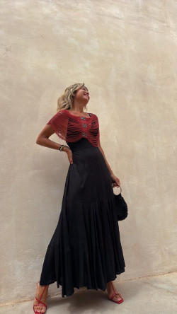 MARQUESA Rojo, joya cuerpo DRESS CODE