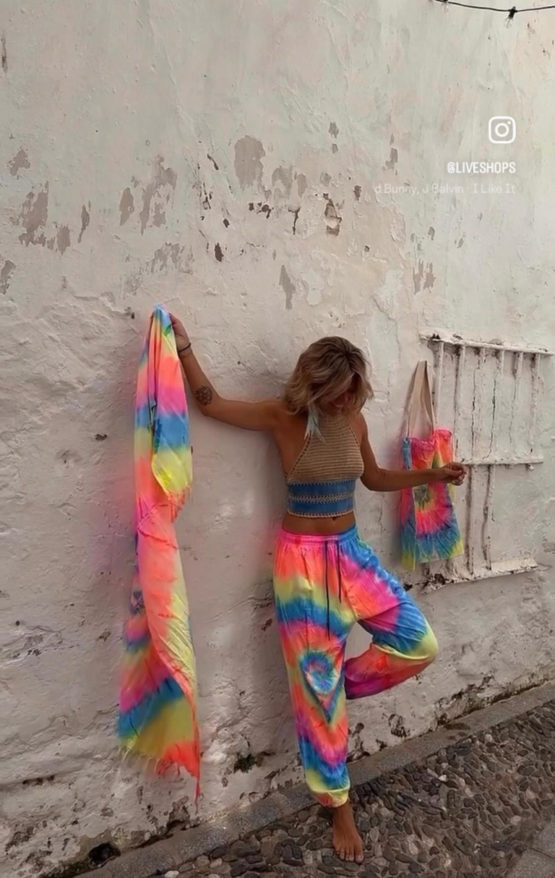 TAILA pantalón tie dye