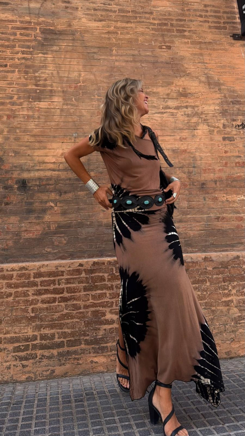 TULIPAN Camel Falda Tie
