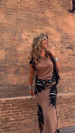 AIKE, Camel Camiseta Tie