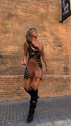 AMAS, Camel Vestido Tie