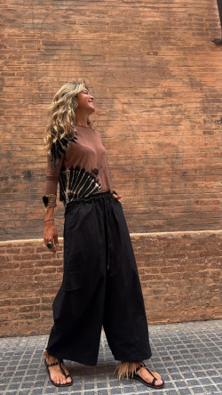 ISHAR,  Negro Pantalón