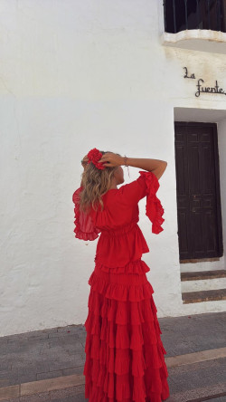 NITA blusa, roja